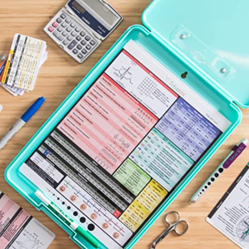 Tribe RN Nursing Clipboard with Storage Medical Clipboard Nursing