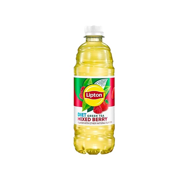 LIPTON DIET MIXED BERRY GREEN TEA 16.9 FL OZ