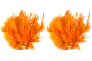 1 Pair Feather Slap Bracelet Cuffs, Soft Fluffy Natural Turkey Feather Slap Bracelets Women Girls Feather Wrist Bands Costume