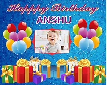 Chitransh Birthday Theme Party Background Flex Banner With
