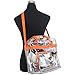 Eastsport Clear Stadium Approved Tote, Orange