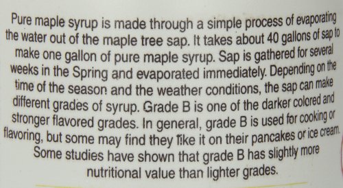 Anderson's Pure Maple Syrup, Grade A Very Dark/Grade B, 32 Ounce (Frustration Free Packaging) - Thumbnail 3