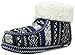 Muk Luks Women's Moc BT W/ Cuff- Swiss Fair Isle Boot