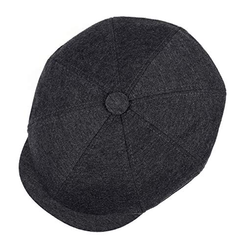 VORON Newsboy hat Men Adjustable Newsboy Cap Cotton Autumn and Winter