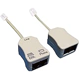 in-line DSL Splitter Filter for Removing Noise and Other Problems from DSL Related Telephone Lines