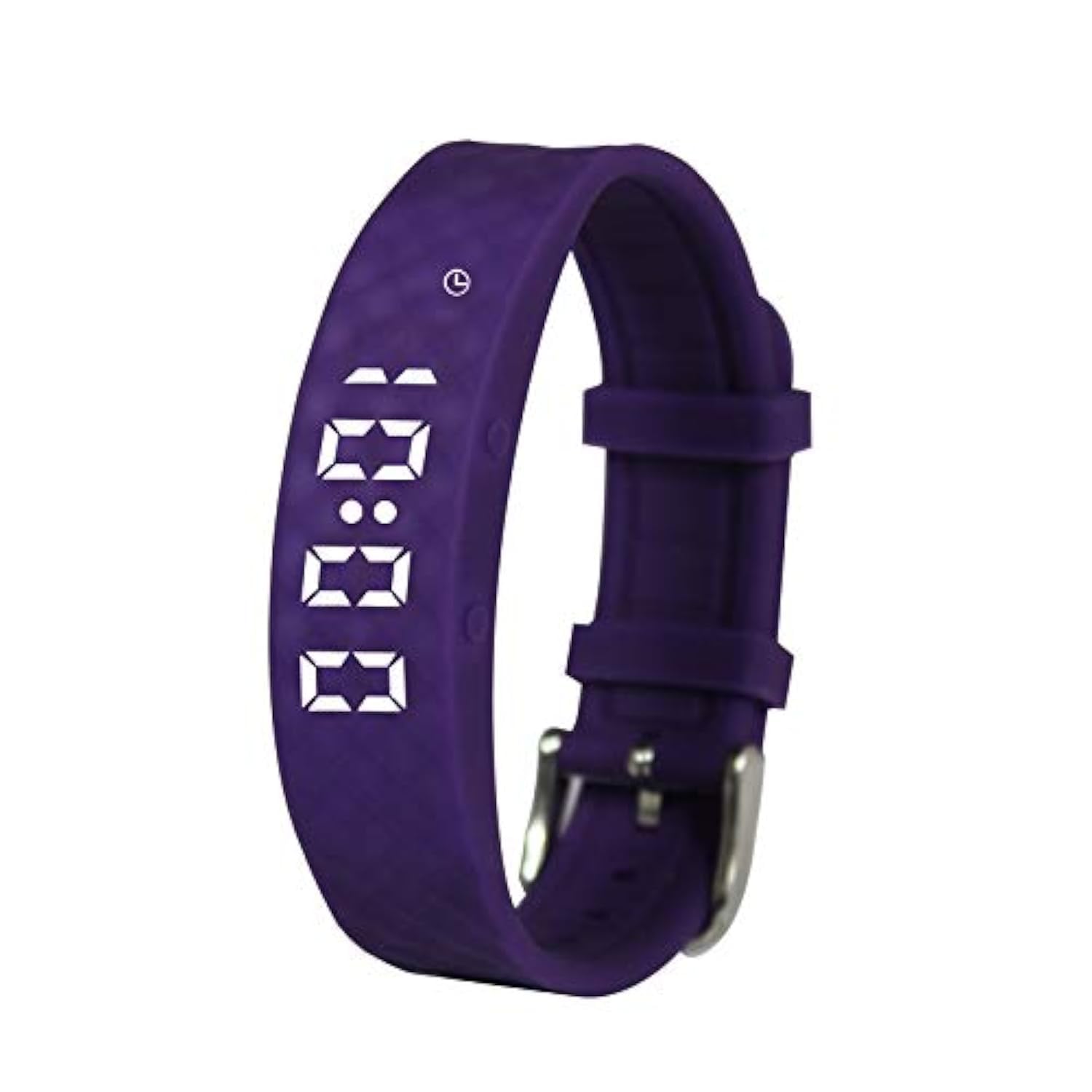 Purple Pivotell Vibratime: Vibrating Pill Reminder Alarm Watch - with up to 12 Daily Alarms - Rechargable (USB Charger Included)