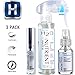 Best Anti-Aging 3 Pack Skin, Hair & Lash System by OPTIMIZED, Professional Grade Hyaluronic Acid HA plus Vitamin C, Balancing Facial Toner, and P17 Lash Growth - Love it or your money back!