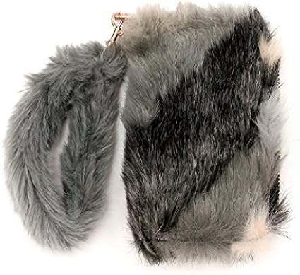 Amazon Anap アナップ Mixファーiphoneケースポシェット ブラック F ファッション小物 通販