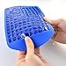 Baomabao Cake Mould, 160 Ice Cubes Frozen Cube Bar Pudding Silicone Tray Mould Mold Tool (Blue)