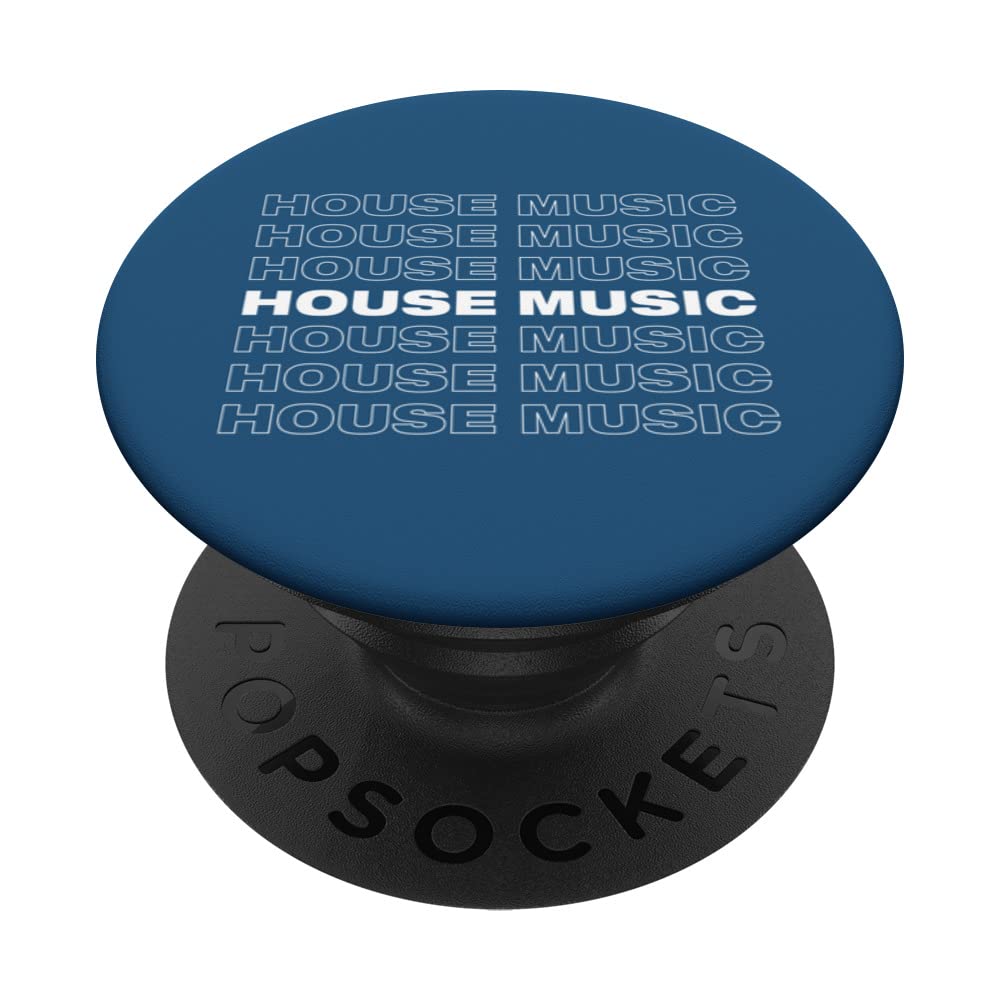 HOUSE MUSIC PopSockets Swappable PopGrip