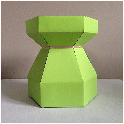 Cupcake Bouquet Box with 7 Cupcake Securing Cups – Lime Green