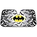 BDK Batman Car Seat Covers Gift Set - Officially Licensed Warner Brothers Auto Accessories Bundle, Includes Car Seat Covers with Car Floor Mats and Sunshade, C1304