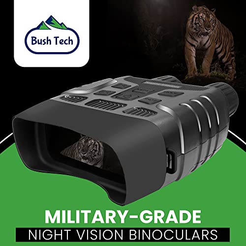 Bush Tech Night Vision Binoculars, MilitaryGrade Infrared Binoculars