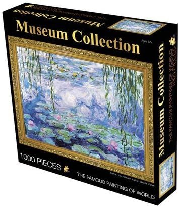 Museum Collection 1000-Piece Claude Monet “Water Lillies” Jigsaw Puzzle 63152-14