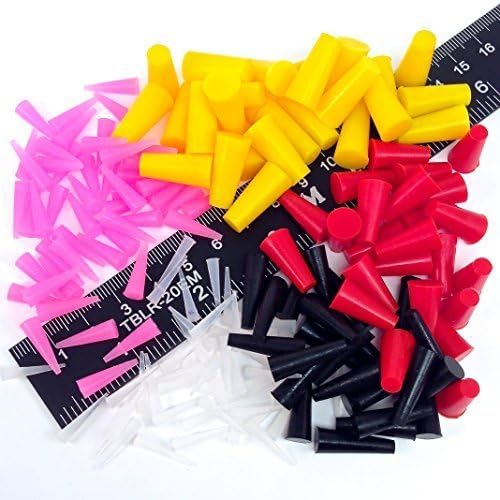175Pc Ultra Precision High Temp Silicone Rubber Plug Kit Powder Coating Custom Paint Supplies by Powder Plug Coating Supply
