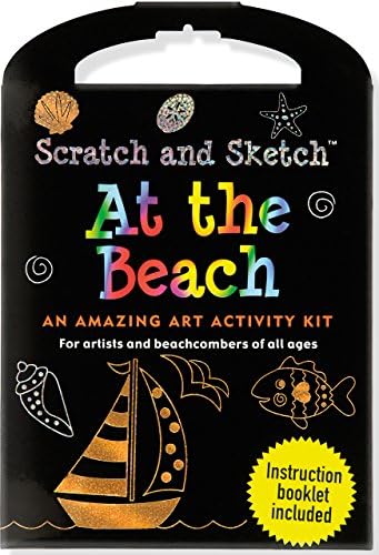 At The Beach Scratch &amp; Sketch Kit (Scratch and Sketch Kit)
