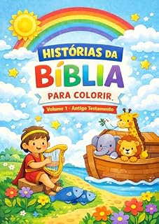 Livro Histórias da Bíblia para colorir : Volume 1 - Antigo Testamento