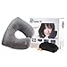 Etronic ® Ultra Comfort Massage Travel Neck Pillow ET-200 - 6 Massage Modes - Headrest Strap - CE Certified [3-Year Warranty]