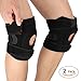 Knee Support, Knee Sleeve for Running, Jogging and More Sports, Brace and Support Knee Fits Women & Kids（2 pieces）
