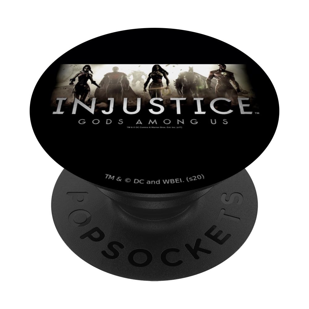Injustice: Gods Among Us Logo PopSockets Swappable PopGrip