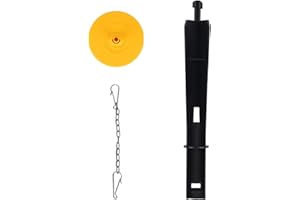 Penitue Canister Repair Kit for Kohler, GP1229656 Canister Flush Valve Kit Include Center Guide, Cap and Chain, Toilet Repair