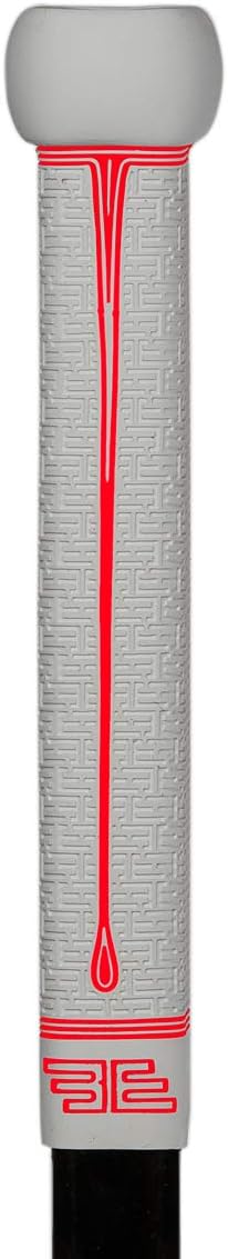Buttendz Flux Z Hockey Stick Replacement Grip (White/Red Drip): Sports & Outdoors