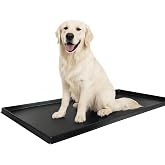 DoggieLawn XL Dog Potty Tray - Washable Reusable Pad Holder for Large Dogs | Heavy-duty tray for indoor/outdoor use, designed to hold XL DoggieLawn real grass pads, floor protection for multi-dog homes