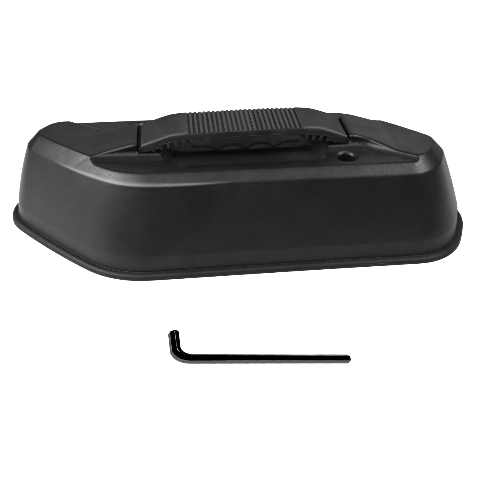 Photo 1 of Rear Window Grab Handle Foldable Grip Handle Compatible with Jeep Wrangler JL Hardtop 2 Door 4 Door&4xe 2018-2024, Rear Window Grab Strap Assist Accessory, Handgrip Bar Assists Trunk Tailgate Closing