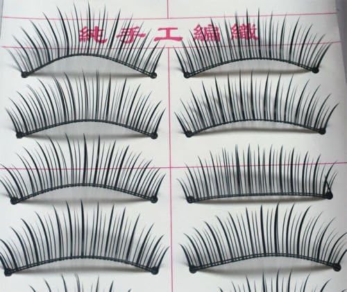 doll2u 10 Pairs Natural Long Thick Black False Eyelashes Charming Eye Lashes Makeup#1