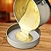 KooK Round Parchment Paper in Resealable Packaging, White (120, 8 inch)