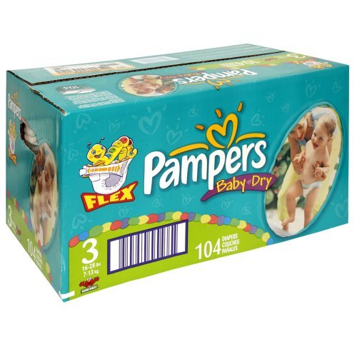 Pampers Baby Dry sesame street diapers - size 3 Pampers Baby Dry contains these Mild ingredients which are Gentle to the Skin: (037000044291)