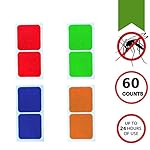 Mosquito Repellent Patch 60 count, All Natural DEET- Free Travel Insect Control Patches to Stick on Clothing or anywhere you like for Baby Kids Adults - iWeller.