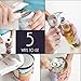 Wellehomi Side Smooth Edge Safety Cut Held Manual Can Opener, for Seniors, Arthritis, Suitable for Left Handed