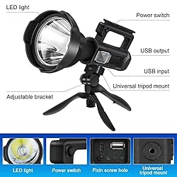 Chanarily Rechargeable High Lumens Spotlight