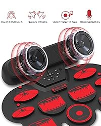 Electronic Drum Set Potable Drum Set Volume Control