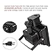 FASIHILAN 30W Motion Sensor Flood Light, Outdoor Waterproof Wall Light Fixture, 2400LM PIR Sensitive Security Light, Auto ON/Off Floodlight Lamp, 6000K Intelligent Light with US 3-Plug