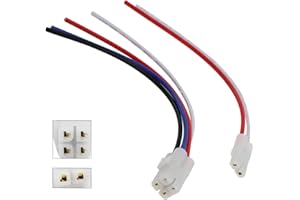 ATV-PARTS FLYPIG CDI Cable Wire Harness Plug for Chinese GY6 50cc 70cc 90cc 110cc 125cc 150cc 4-Stroke Taotao Buyang Scooter Moped ATV Quad Go Kart Dirt Bike Motorcycle Ignition Coil CDI Box Wiring Harness