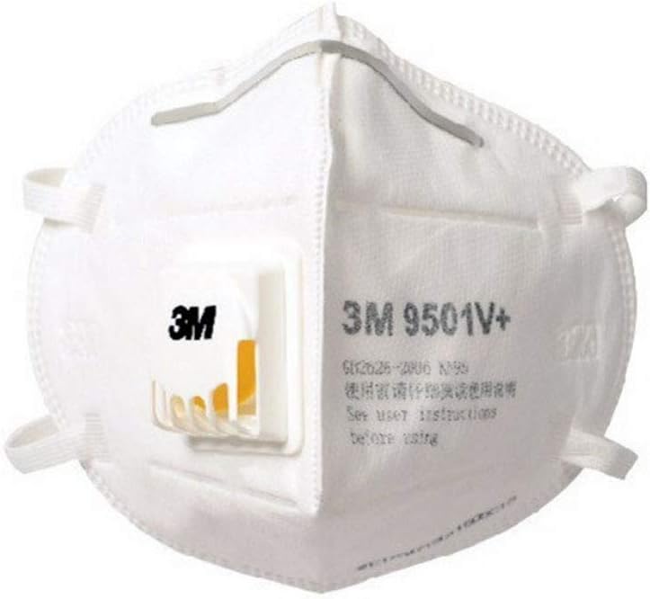 Vadomiguel 10 Pack 3M 9501V Protective Mask,Dust-proof Anti-haze Dust-proof PM2.5 Ear Band Mask