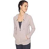 Calvin Klein Women's Tall Plus Size Ruched Long Sleeve Zip Front Hoodie, Even, XX-Large