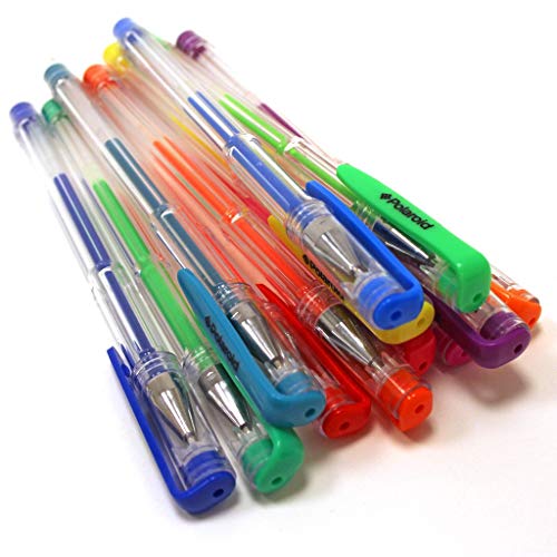 image for Polaroid Colorful Fluorescent / Bright Neon Gel Pens For 2x3 Photo Pap