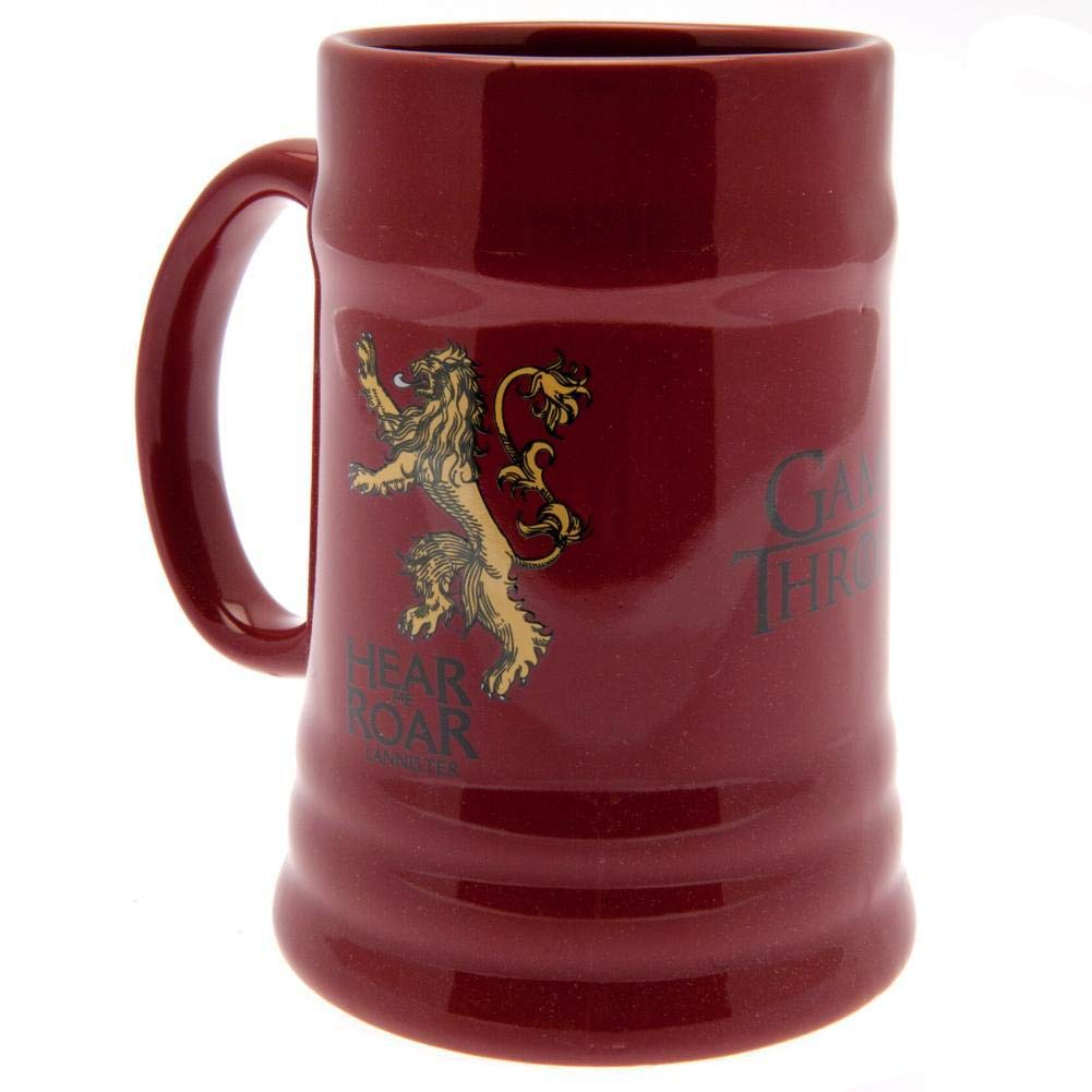 Game of Thrones (House Lannister) Stein Shaped Mug Multicolour 595 ml