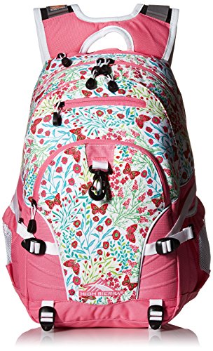 High Sierra Loop Backpack, Summer Flight/Pink Lemonade/White
