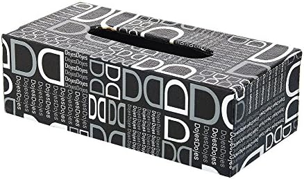 European Style Pu Feather Tissue Box Napkin Holder Lovely Rectangular Holder Box Cover (Color-F)