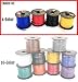 14 Gauge 4 Color Pack in 100 ft Roll (400 Feet Total) Copper Clad Aluminum CCA Low Voltage Primary Wire for Automotive Harness Car Audio Video Wiring. Also in 10 Color Combo