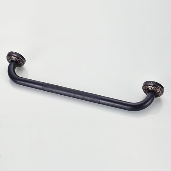 Leyden negro latón antiguo baño accesorios para inodoro de ...