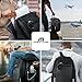 Backpack Computer Laptop Backpack for Men Mens Business Travel Backpack (Black)