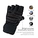 Sport Gloves -WYgroup Men's Weight Lifting Half Finger Skid Resistance Breathable Biking Bicycle Gloves for Exercise, Outdoor Sports, Riding Racing Equipment - L Size