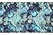 Lucky Leaf Women Lightweight Cozy Infinity Loop Scarf with Various Artist Print (Navy Green)