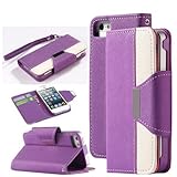 Gotida Leather Wallet Case with Credit Card Slots For iPhone 4/4S