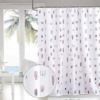 Amazon Com Mustard Ng5309 Shower Curtain Shadow Of The Duck